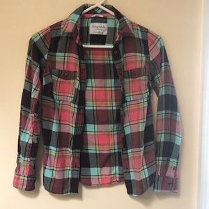Plaid button down shirt from Aeropostale